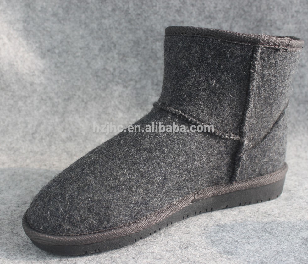 Needle Punched nepal felt shoes with cheap price