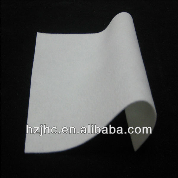 Needle punched nonwoven car roof lining fabric