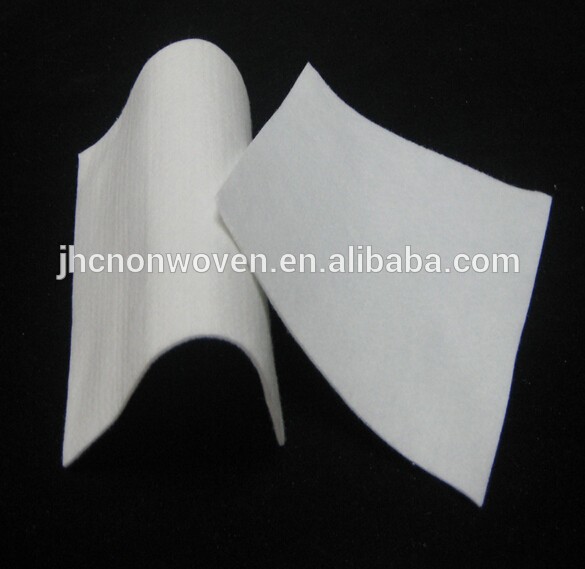 Whole sale white medical blood absorbent nonwoven felt pad fabric
