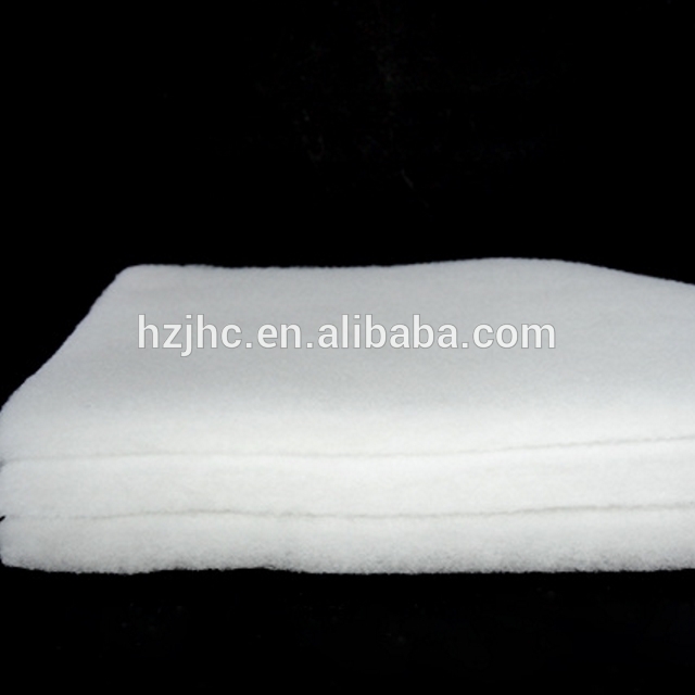 Wholesale Thermal Bonding Nonwoven Fireproof Fabric Fireproof Non-glue Cotton Batting