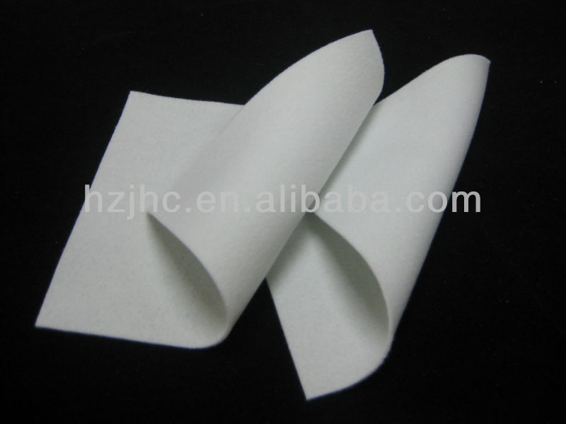 Anti static needle punched polyester nonwoven felt roll/sheet materials