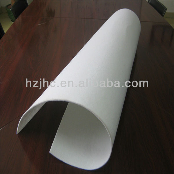 Nonwoven imitation leather for shoe and bag interlining