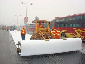 Needle Punch pp Non woven Geotextile Fabrics for road base material