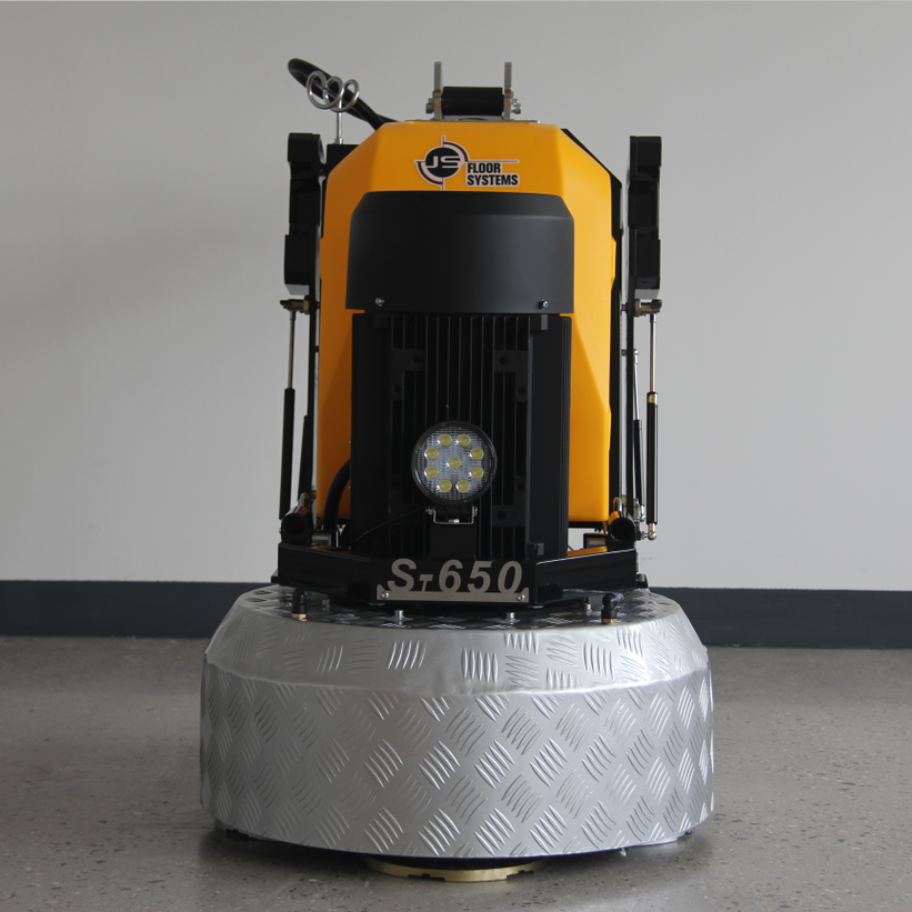 factory low price Stone Floor Polishing Machine - S650 Gear driven electric planetary marble floor grinder concrete – Jiansong