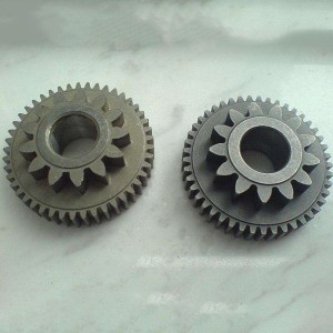 OEM powder metallurgy sintered gearbox double gear
