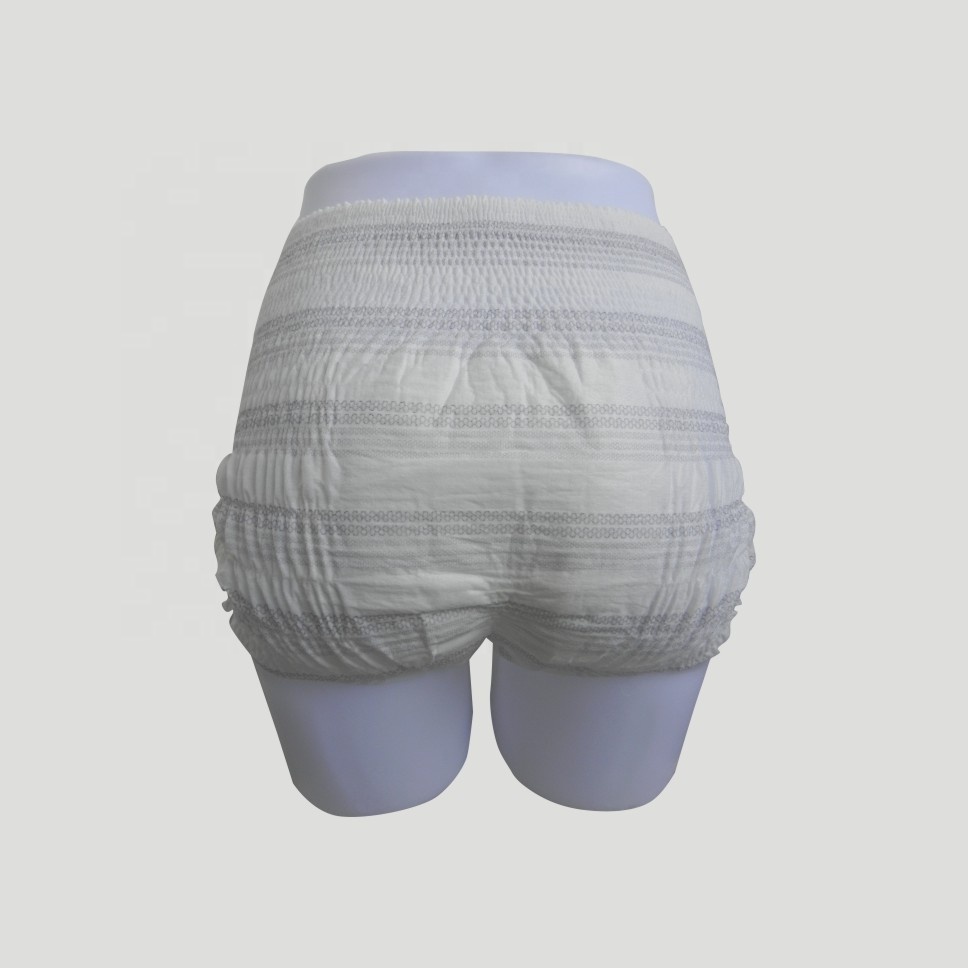 Dry surface lady menstrual periodic underwear adult diaper for women