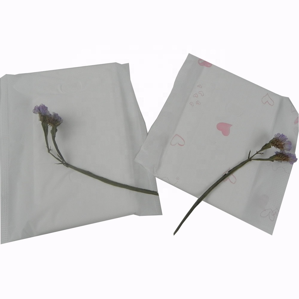 Free sample cotton comfort softness lady pad