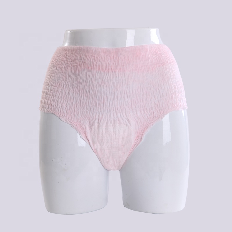 Biodegradable material female period disposable women menstrual pants underwear