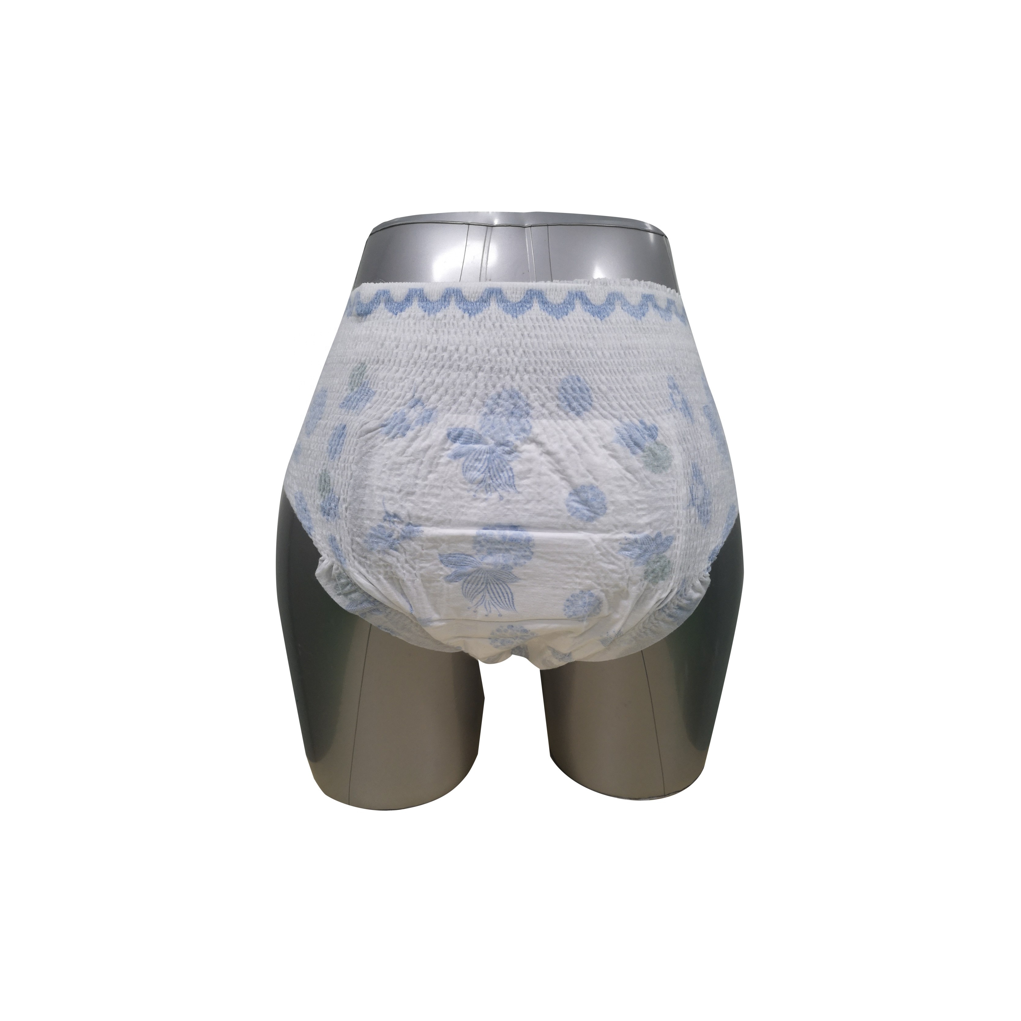 ABDL Thick Anti Leak Fitted Disposable Adult Panty Diaper With Print