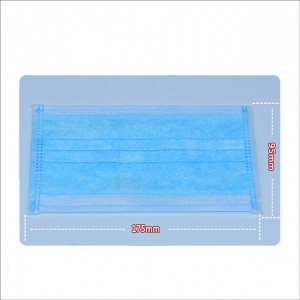 Hot Sale Disposable Facemask non-woven face mask with three lays