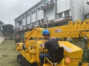 Chinese wholesale Manual Crane - KB5.0 mini crawler crane, 5tons lifting capacity, with two powers – Kebu