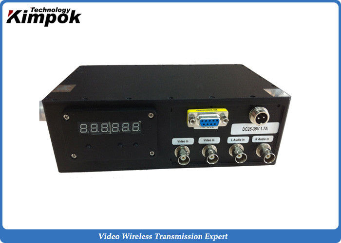 Long Range Video Sender 10 Watt HD Wireless Transmitter H.264 Coding Format