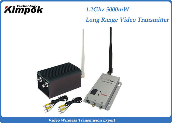 DC 12V Long Range Video Transmitter And Receiver , Wireless UAV Transmitter with 5000mW Featured Image
