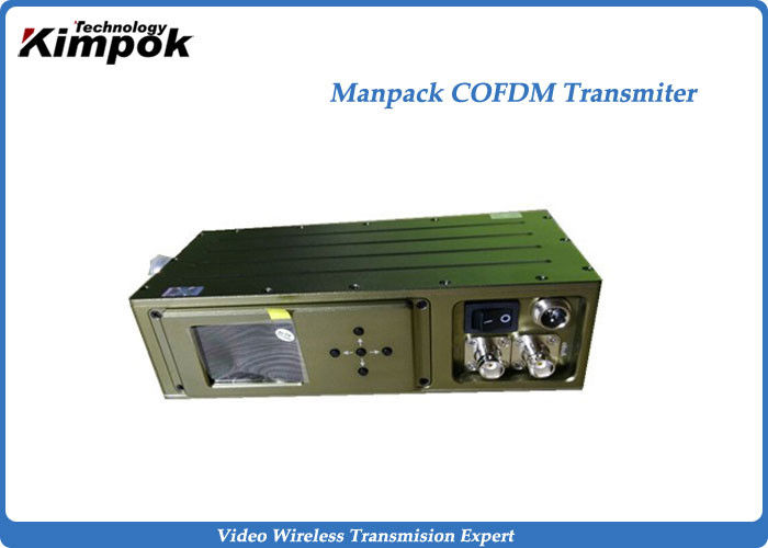 HD-SDI Wireless COFDM Video Transmitter for Broadcast and Command Vehicle