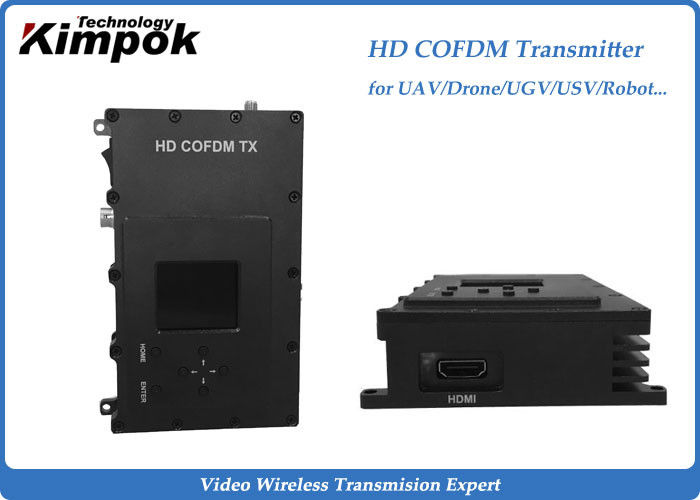 DVB-T Digital Wireless AV Transmitter Receiver HD COFDM Transmitter with 3 Watt