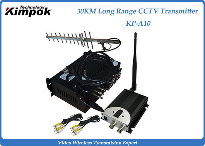 10~30KM Long Range Video Transmitter 1.2Ghz Wireless Image Sender 4 Channels