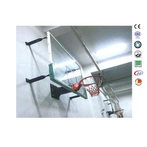 Basketball Training Equipment SMC Backboard Wall Mount Basketball Hoop