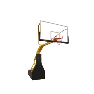 High Quality Manual Hydraulic Adjustable Height Basketball Stand