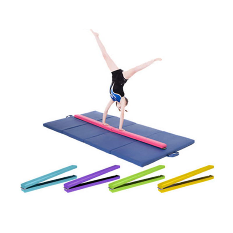 Reliable Supplier Cheese Mat Cheap - Customized 2.4m Folding Kids Gymnastics Apparatus Balance Beam In Store – LDK