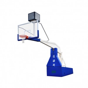 Fiba Professional Basketball Equipment Electric Hydraulic Basketball StandHoop for Sale