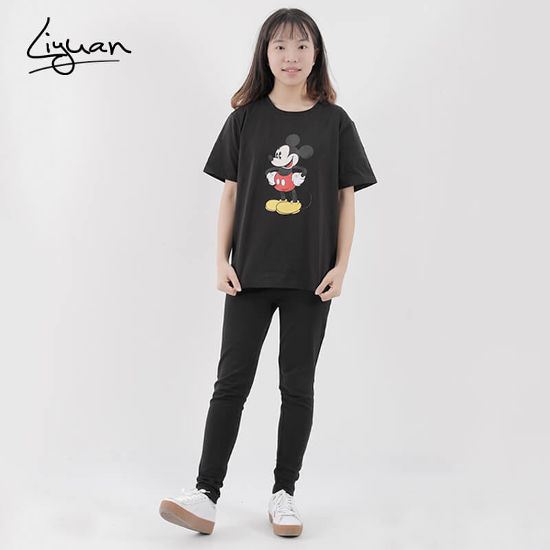 Women’s Mickey Mouse Casual Short Sleeve T-shirt Featured Image