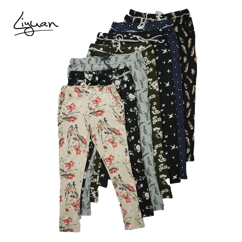 Women’s Casual Print Joggers Featured Image
