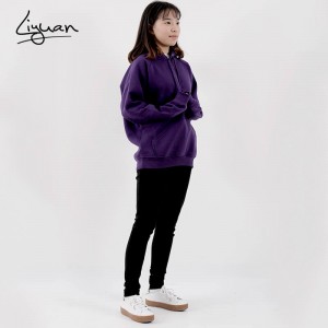 Women’s Solid Color Hooded Sweatshirt