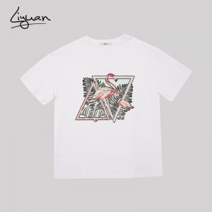 Women’s Liyuan Print Casual Short Sleeve T-shirt