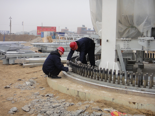 Wind Turbine Foundation Anchor Cage Project within 3 Years – Anyang Longteng Heat Treatment Material Co.,Ltd