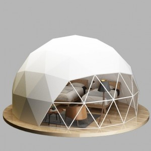 Glamping Geodesic Shpere PVC Dome Tent House