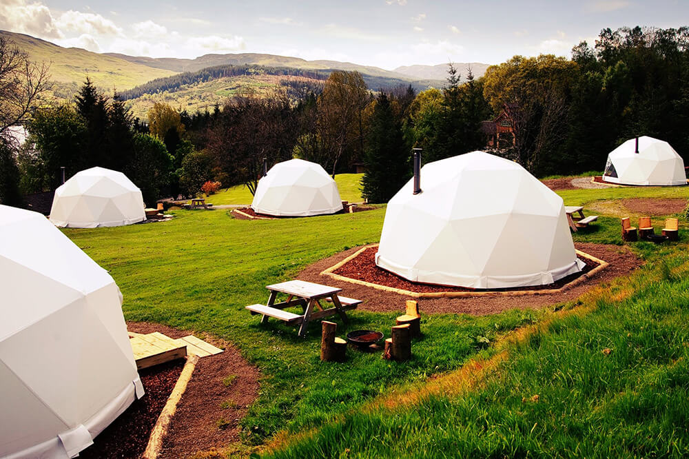 Geodesic Dome Tent Glamping Featured Image