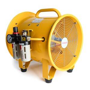 New Arrival China Ventilation Axial Fan - Pneumatic Portable Ventilation Fan Explosion-Proof – CHUTUO