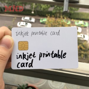 Inkjet printer pvc card