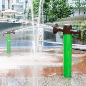 Aqua Spray Park & ​​Derivatives Water Cannon ji bo Zarokan