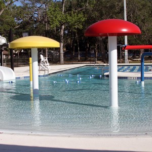 Swimming Pool Equipment Mushroom High Quality Water Park Waterfall Mushroom