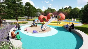 Mutong New Design ant Slide Custom Park Park Outdoor Playground Equipment