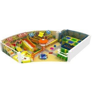 Komersyal na Ginamit Bata Indoor Playground Equipment Soft Play