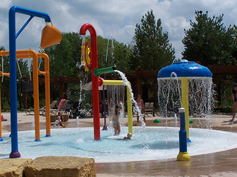 Water Splash Pad Outdoor Playground Equipment