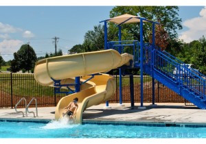 swimming pool water games water park slides