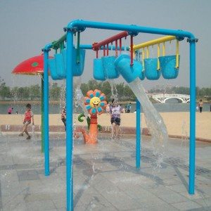 Water Dumping Buckets for Splash Pads Water Park