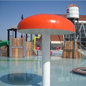 swimming pool water park play equipment water mushroom