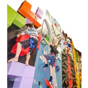 Ściana wspinaczkowa dla dzieci Indoor Playground Strefie