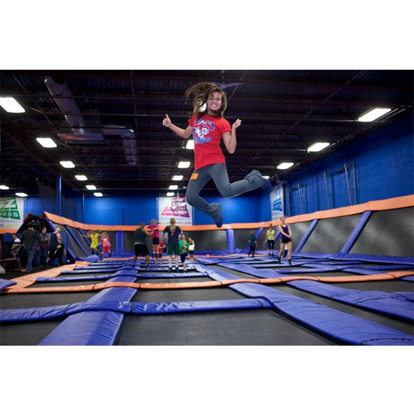 New Fashion Design for
 Customized indoor Gymnastic Trampoline park to Finland Manufacturers