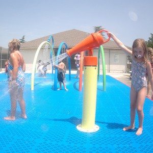 Do Aqua spray Parque Equipo de auga canón para nenos