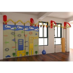 Bambini Indoor Amusement Area arrampicata Gioco a parete