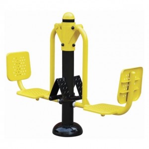 Outdoor Fitness Equipment Seated Leg Press Trainer Outdoor Gym Equipment Body strong fitness equipment Double Leg Press