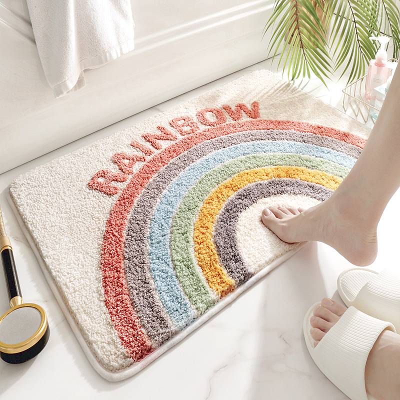 Hot-selling China New Colourful water absorbent  anti slip Bath Mat Featured Image