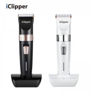 Factory Supply Professional Electric Hair Clipper - Top Quality Hot Selling Low Noise Strong Power Cordless Barber Battery Rechargeable Baby Animal Men Electric Hair Clipper – Iclipper
