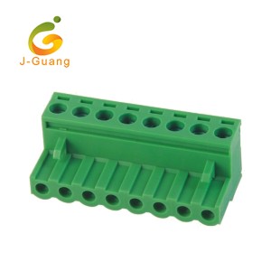China wholesale Serial Port Adapter –  Discountable price China Screw Terminal Block Connector 3.5mm 3.81mm 3 4 5 6 7 8 9 10 11 12 13 Pin Way Green Pluggable Type – J-Guang