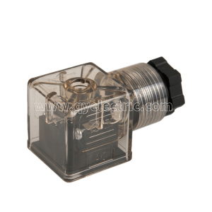 DIN 43650A Solenoid valve connector PG11 LED with Indicator DC24V VOLT,AC220V VOLT